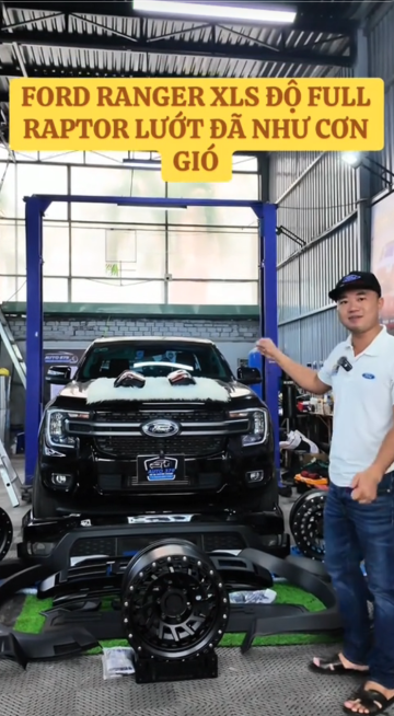FORD RANGER XLS ĐỘ FULL RAPTOR LƯỚT ĐÃ NHƯ CƠN GIÓ