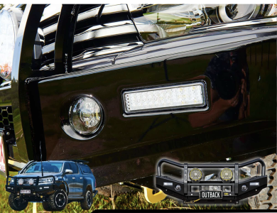 TJM OUTBACK BULL BAR CHO TOYOTA HILUX VÀ FORTUNER (2015-2018)