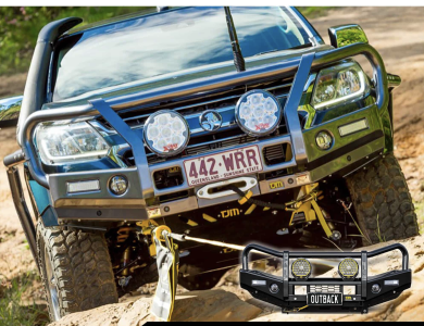 TJM OUTBACK BULL BAR T13 CHO CHEVROLET COLORADO VÀ TRAILBLAZER (2016+)