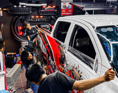 Dán PPF – DECAL Giải Pháp Bảo Vệ Sơn Xe Ô Tô