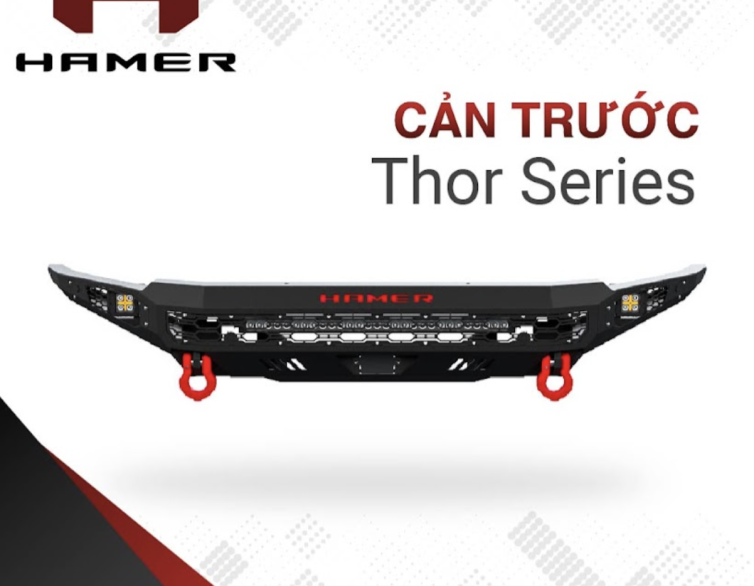 Cản Trước Hamer Thor | Cản Trước Hamer Ranger Raptor 2023+