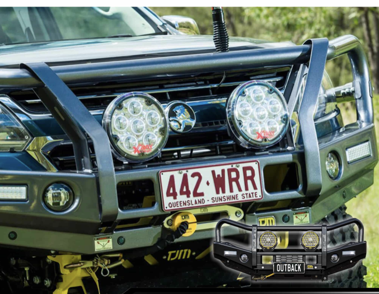 TJM OUTBACK BULL BAR T13 CHO CHEVROLET COLORADO VÀ TRAILBLAZER (2016+)