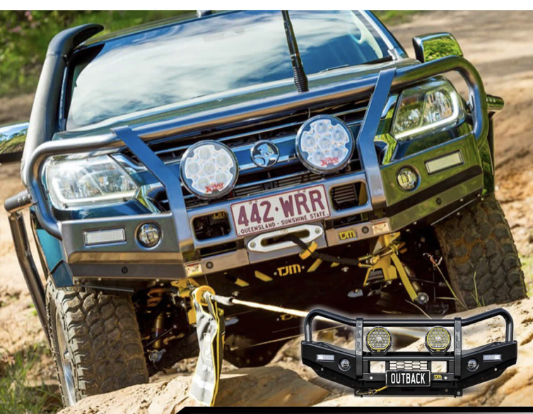 TJM OUTBACK BULL BAR T13 CHO CHEVROLET COLORADO VÀ TRAILBLAZER (2016+)