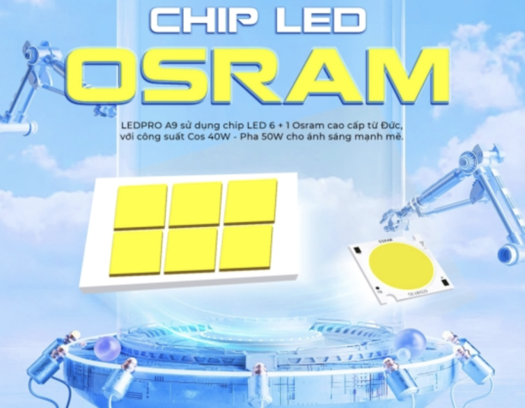 ĐÈN BI GẦM LASER A9 PRO