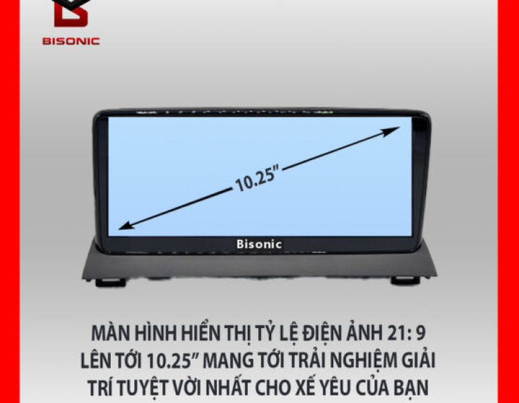 Bisonic Mazda 3(2016-2020)/1 hệ điều hành+360