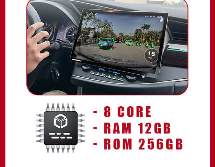 Màn hình 2K P12 Ultra ADAS 360