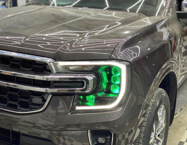 Đèn bi led 1.8ich lắp Ranger XlS, Sport,Everest Nextgen 2022+ 