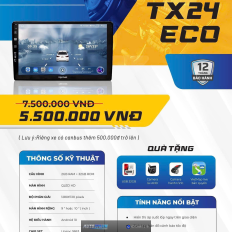 Màn Hình Android Texpad TX24 ECO: Giải Pháp Giải Trí Hiện Đại Cho Xe