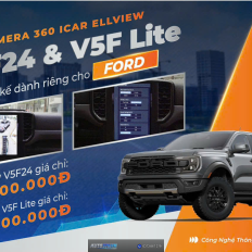Camera 360 i car– Công nghệ quan sát toàn cảnh không điểm mù